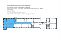 Grundriss Intervention 1 Hauptgebäude